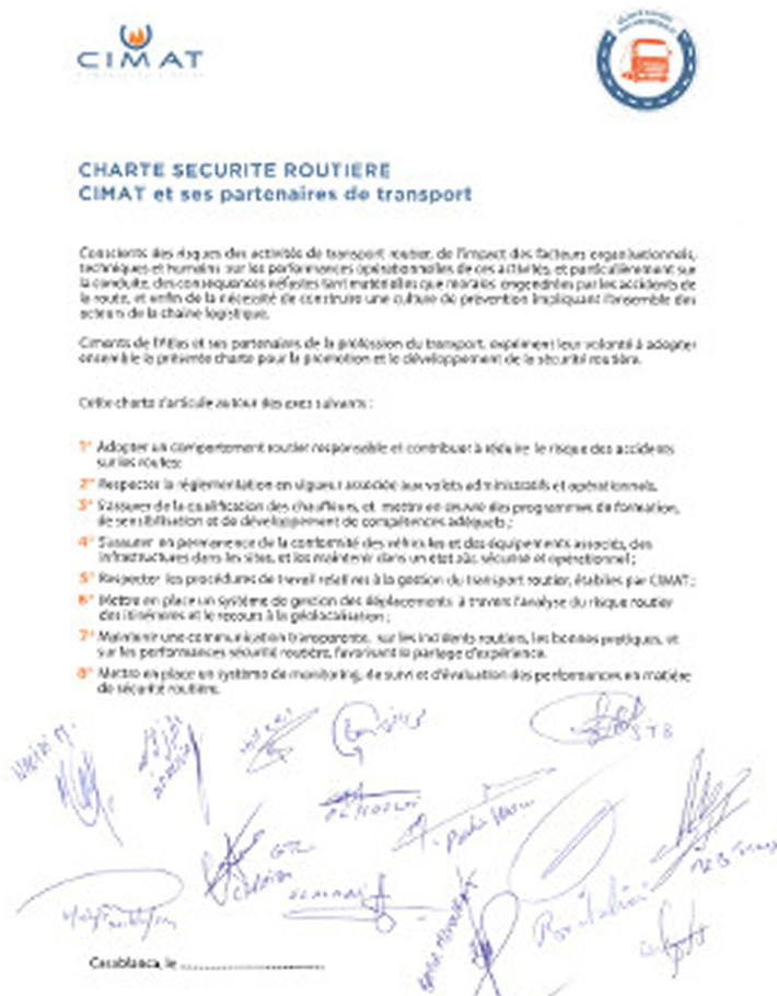 Charte Sécurité Routière Fr
